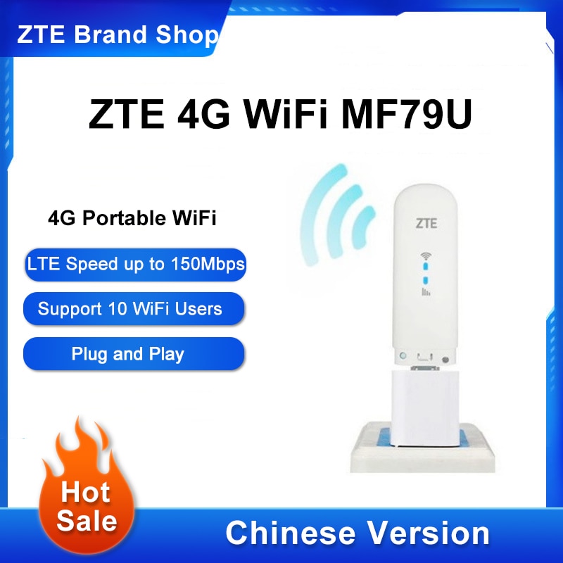  ο ZTE 4G WiFi CAT4 150Mbps ZTE MF79U  WiFi 4G Sim ī   LTE FDD B1 B2 B3 B5 B7 B8 B20 B28 